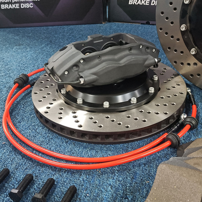 Bộ điều khiển phía trước Honda Calipers dành cho phanh ô tô Đĩa thông gió có khoan điều chỉnh
