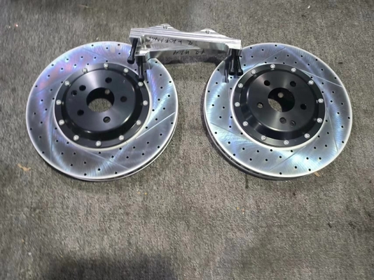Hiệu suất đĩa đen thay thế rôto phanh phù hợp cho xe Mercedes Benz W204