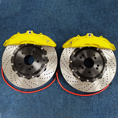 Hiệu suất Calip phanh xe V6 6 Pistions Forged Calipers 355mm 380mm 405mm