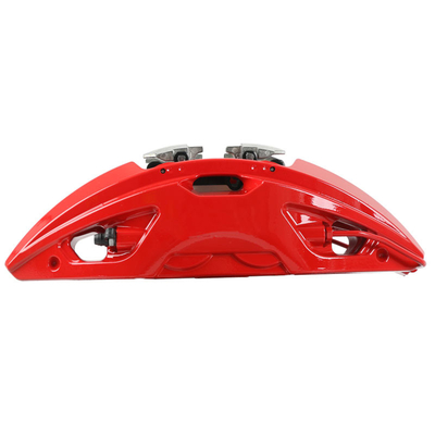 Hiệu suất MP màu đỏ Kẹp phanh 4 nồi Hợp kim nhôm 345mm 370mm