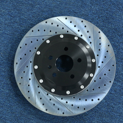 Đĩa phanh hiệu suất 380x36mm Luyện kim sáng tạo được sửa đổi Giảm tiếng kêu của Pad