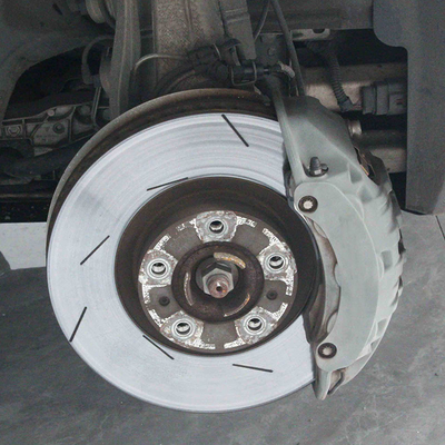 6 piston phía trước Calipers Porsche 19z Rút ngắn khoảng cách dừng xe