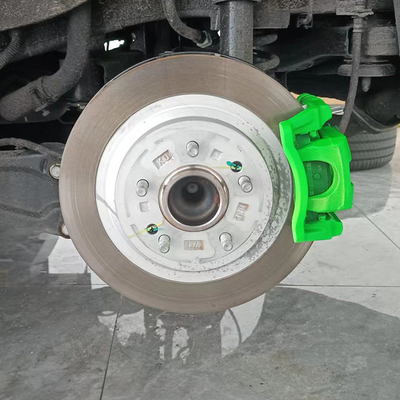 Monoblock Kia K5 Phanh Caliper 6 Piston Calipers Màu xanh lá cây