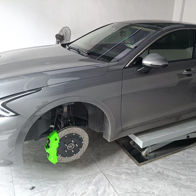 Monoblock Kia K5 Phanh Caliper 6 Piston Calipers Màu xanh lá cây