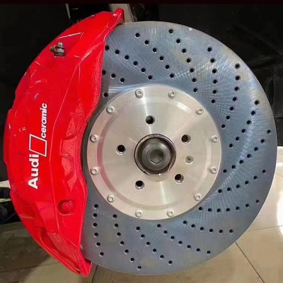 Đĩa 420MM * 36MM Đĩa 10 Pít-tông Phanh Thước Phù Hợp Cho Xe Audi Q5 Q7 Q8 A4 A5 A6