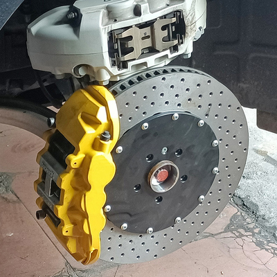 Mặt trước Sáu pít-tông Bộ kẹp phanh ô tô được sơn phù hợp với Lexus 570