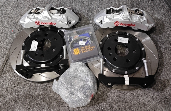 Đĩa 380MM Bộ kẹp phanh được tân trang lại Bộ kẹp phanh phù hợp với Brembo GT6 / Cadillac XT5