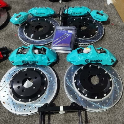 Phù hợp cho Brembo GT6 Màu Xanh Chiếc xe phanh bộ đệm cho Honda CR-V