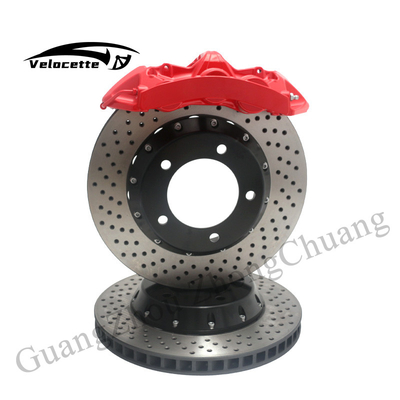 Refit hiệu suất cao 6-Pot Bake Caliper Bộ phanh lớn GT6 cho bánh xe 18-21 inch 350-405mm Dish BMW