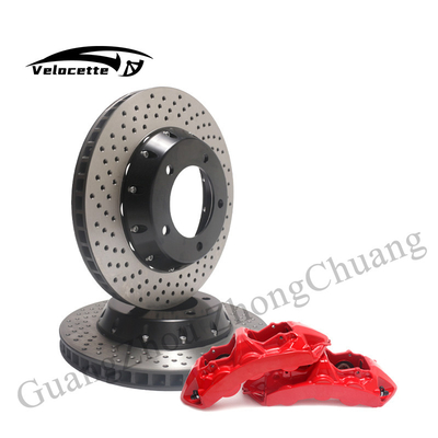 Refit hiệu suất cao 6-Pot Bake Caliper Bộ phanh lớn GT6 cho bánh xe 18-21 inch 350-405mm Dish BMW