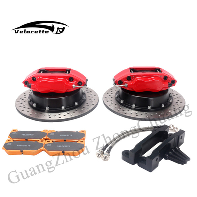 Bộ máy phanh lớn 7600 4-Pot Piston Bake Caliper cho bánh xe 15-16 inch 285-300mm cho BMW X1 X3 X5