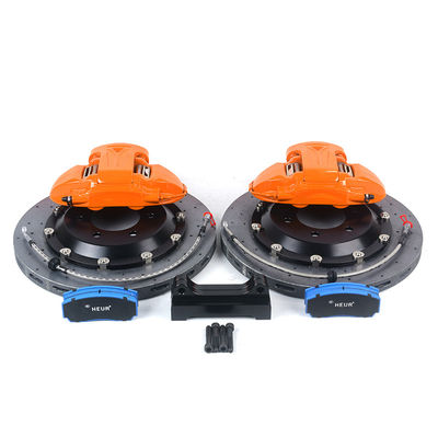 Đĩa phanh màu cam 9N 380-400mm Phụ tùng ô tô và phụ tùng thay thế 19-20 inch Kẹp phanh 6 piston Bánh sau